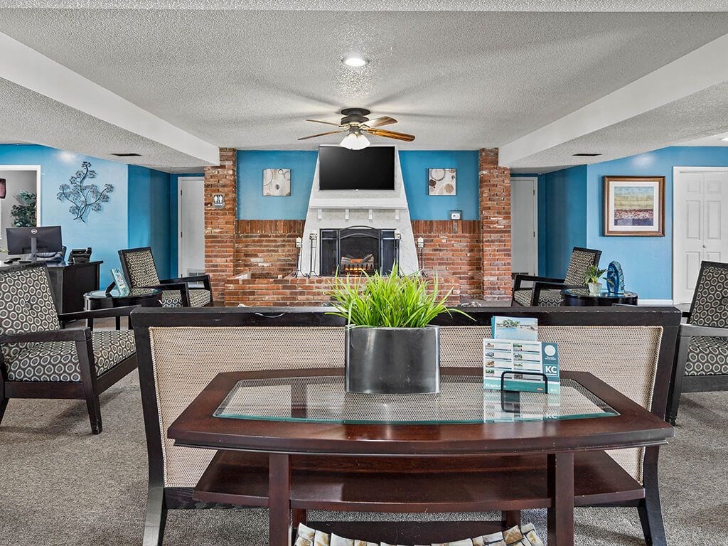 Clubhouse with Fireplace