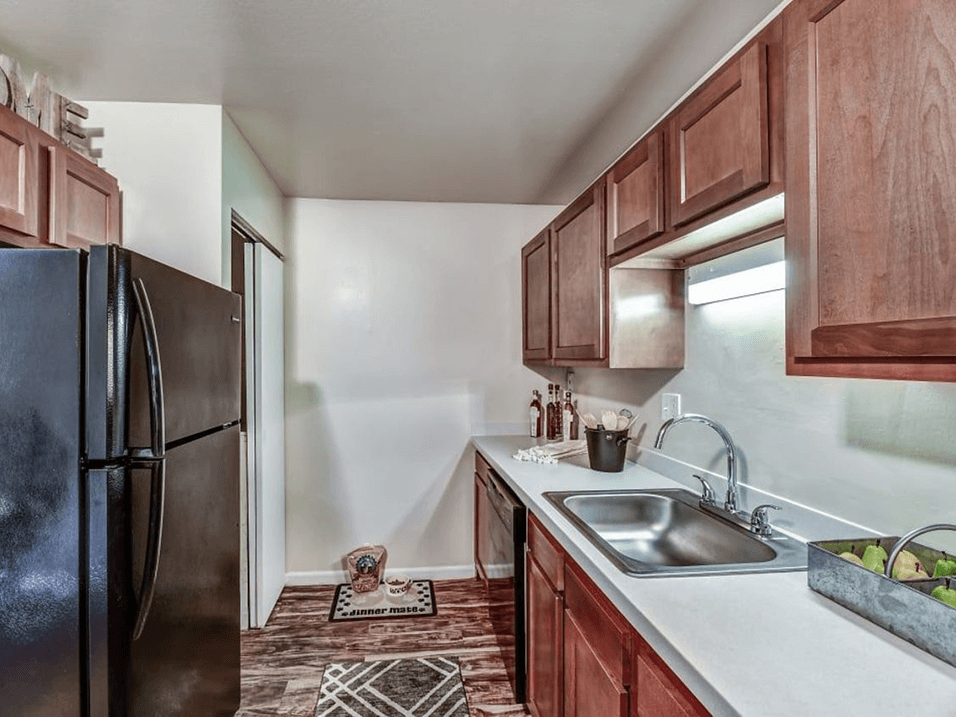 kitchen at avalon place apartments