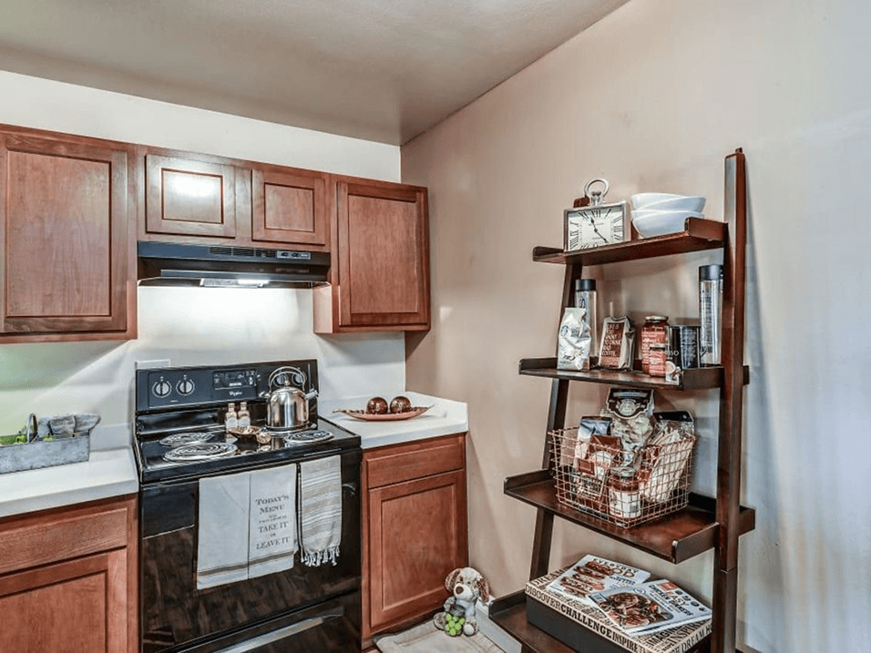 kitchen at avalon place apartments