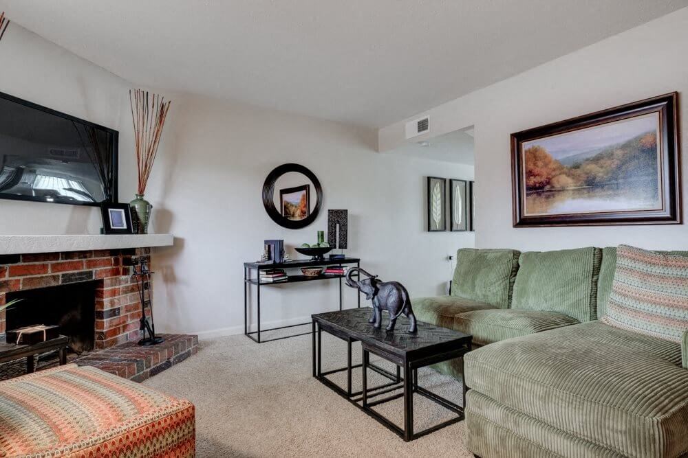 St Louis Apartment with large living room