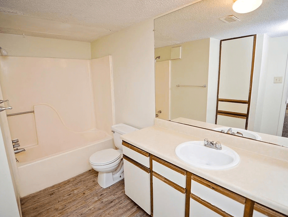 bathroom at Pecan Grove Apartments 