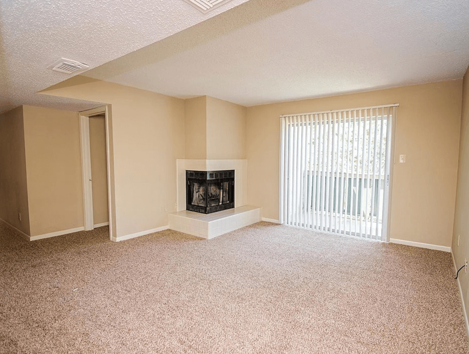 Living room in Alexandria apartment 