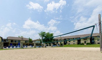 volleyball court at Beavercreek apartments - Photo Gallery 6