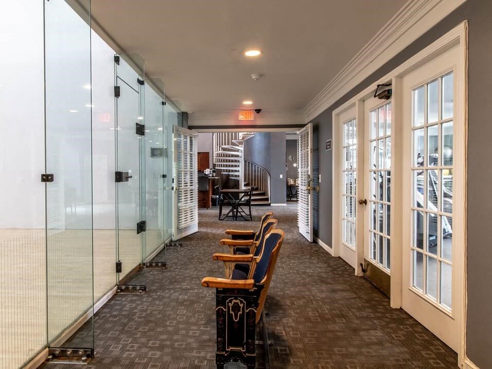 The Heights apartments clubhouse