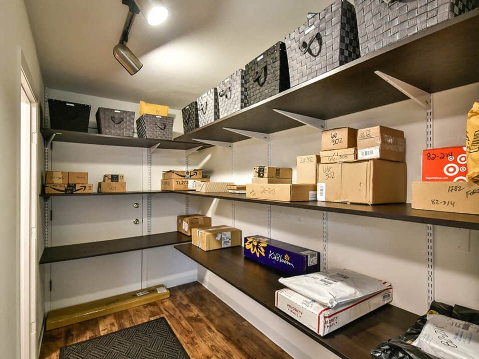 package receiving center at Madison WI apartments