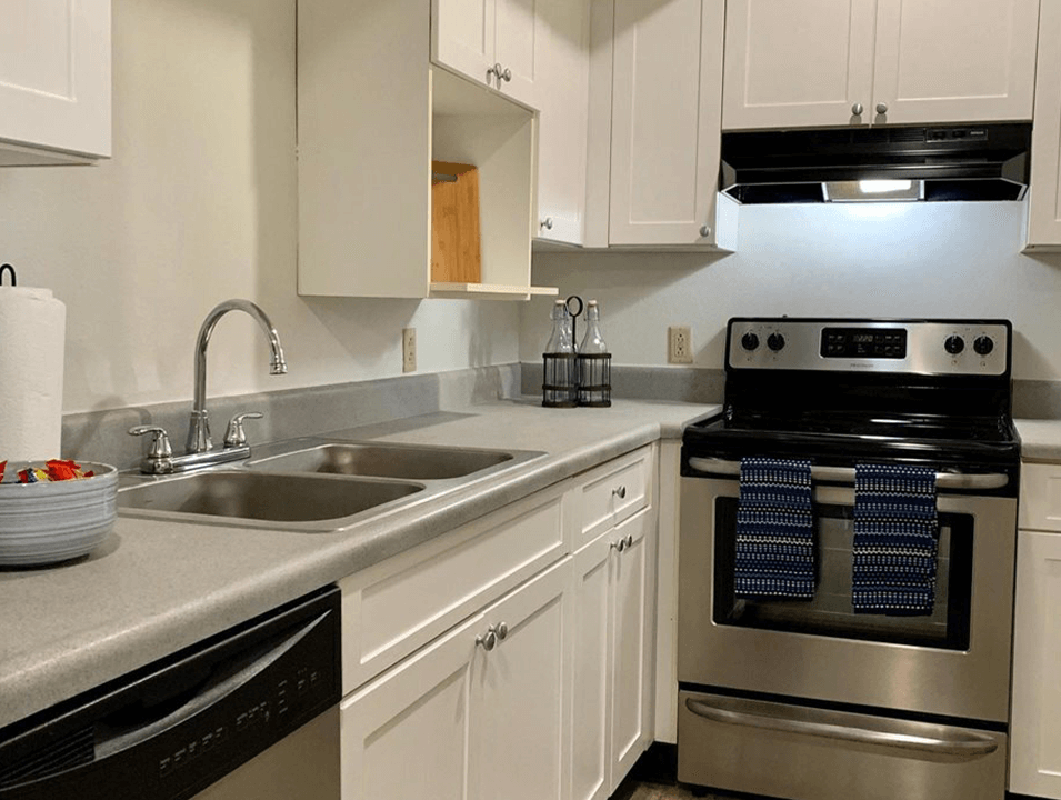 kitchen in apartment