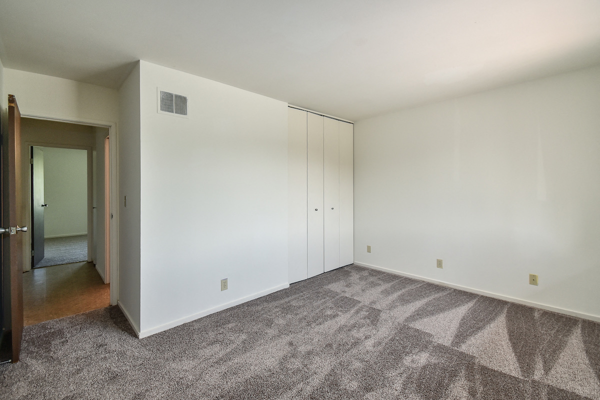 Apartment bedroom in North Milwaukee