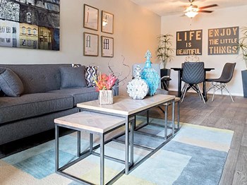 Living room at Acadian Point Apartments - Photo Gallery 2