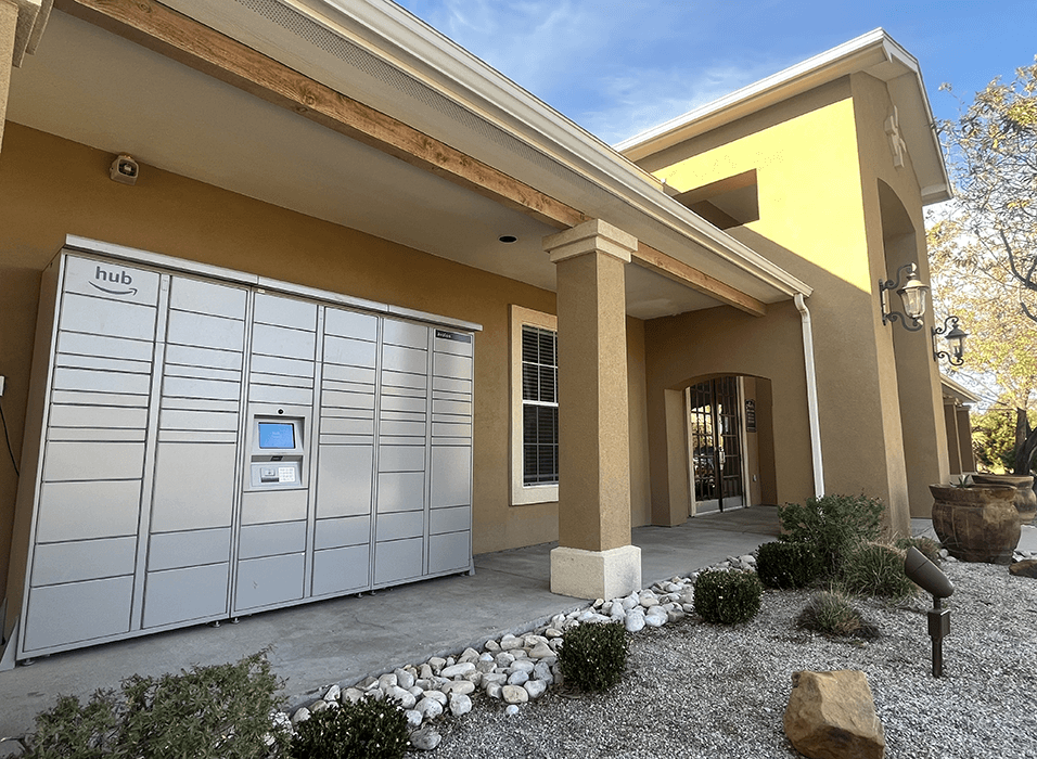 Amazon Hub at apartment complex