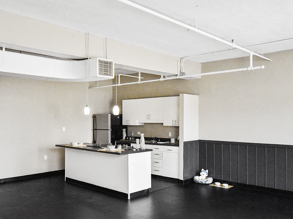 loft with Kitchen Disposal and Dishwasher