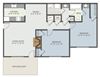 2 bedroom apartment floor plan