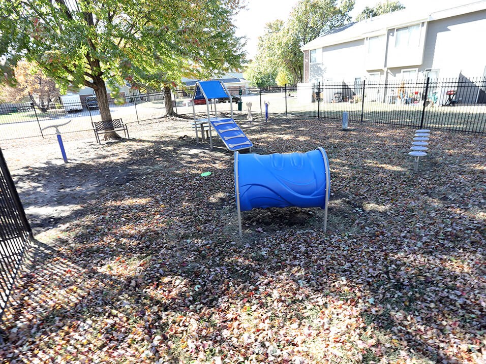 Apartment dog  park at berkshire apartments and townhomes
