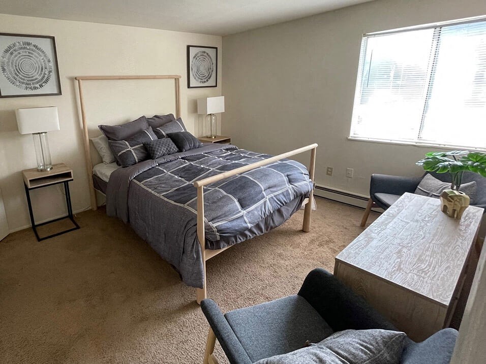 primary apartment bedroom