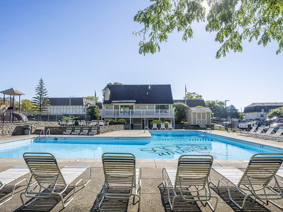 Apartment with pool at bavarian woods apartments