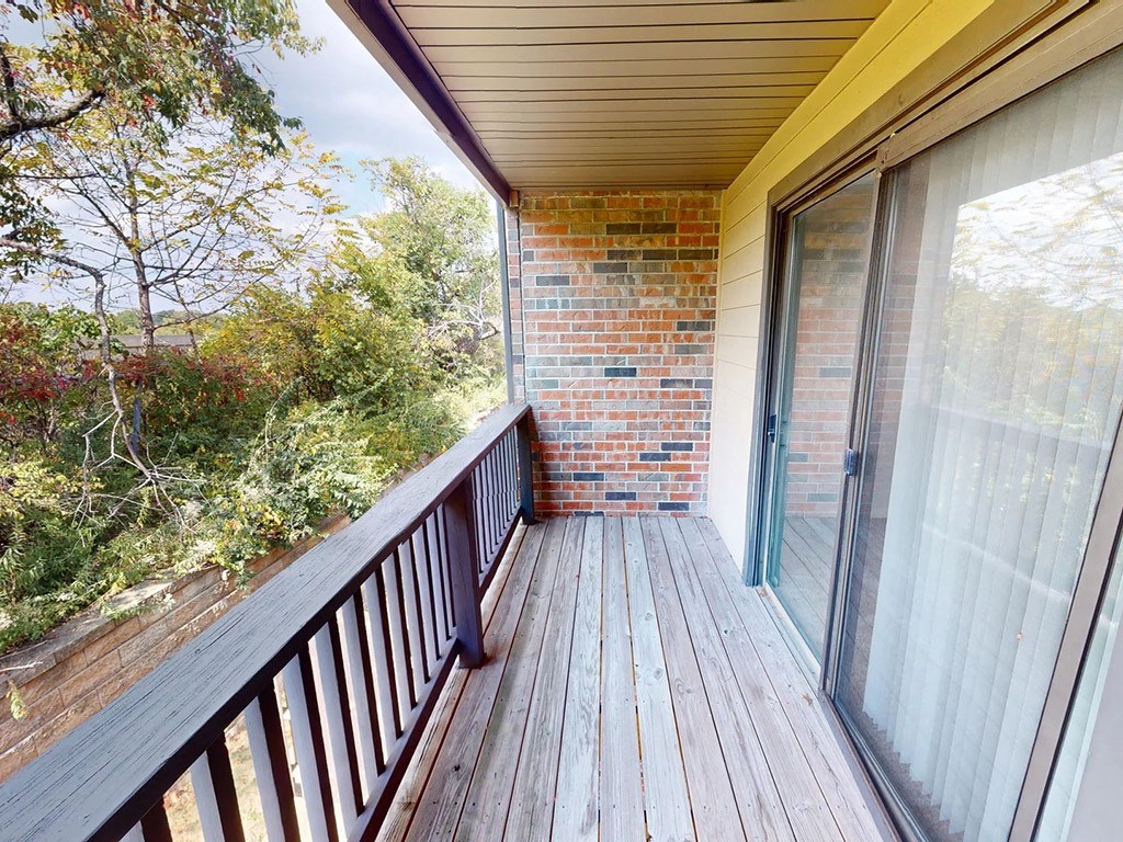 view from the balcony of an apartment