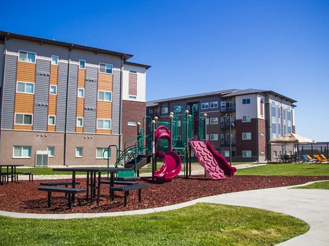 a playground at the residences at silver hill in suitland, md