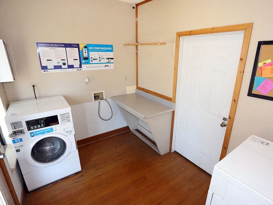On-Site Laundry space at cross creek
