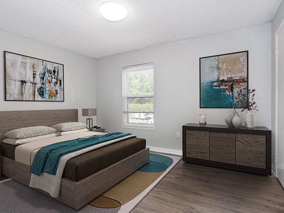 Primary Bedroom at Chestnut Ridge Apartments