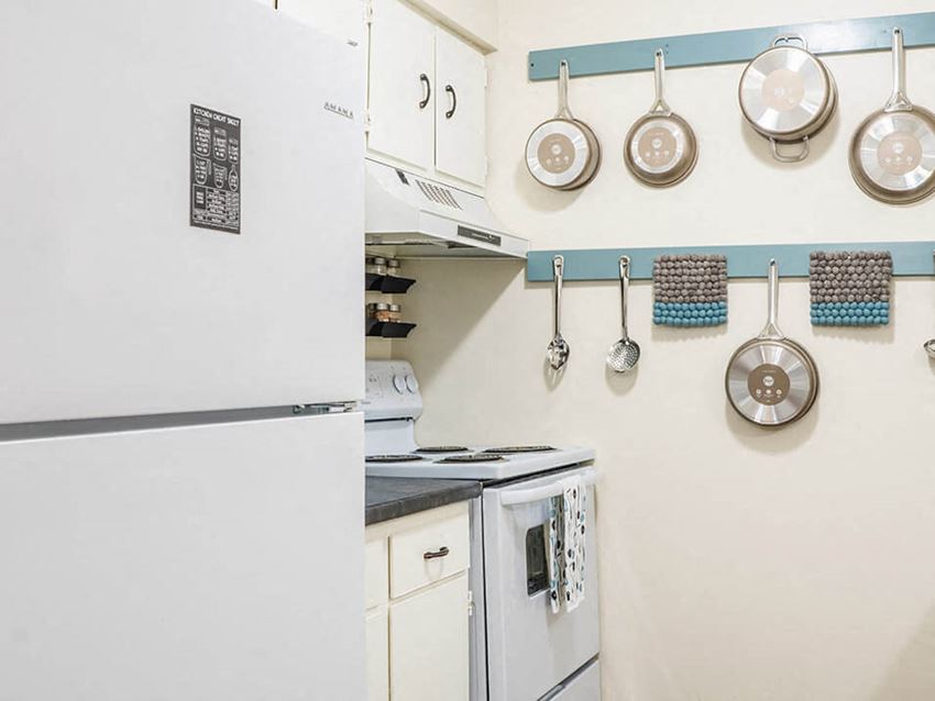 Apartment Kitchen with appliances