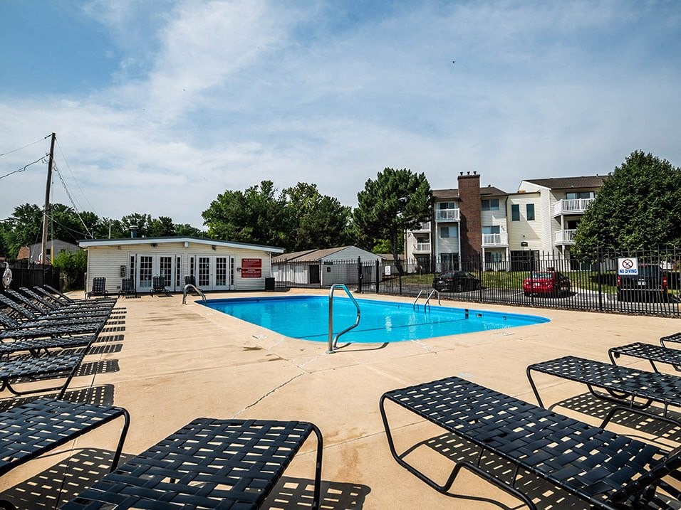 our apartments offer a swimming pool