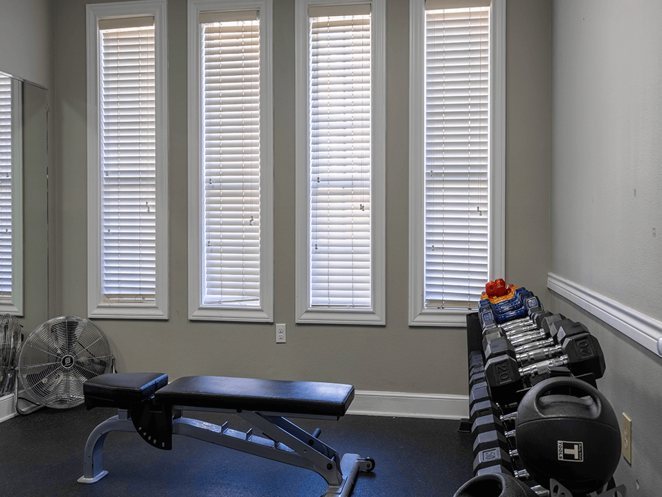 The Dominion Apartments fitness center