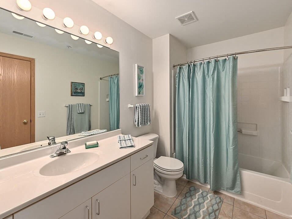 apartment bathroom