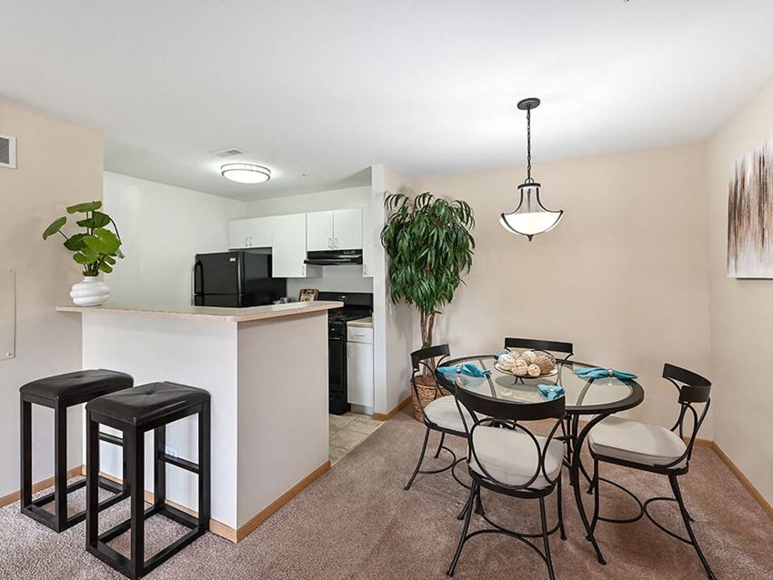 Apartment Kitchen and Dining Area - Photo Gallery