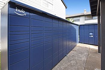 Amazon Hub amenity at Fairfield Apartments