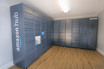 Amazon Hub amenity at Forest Hills Apartments