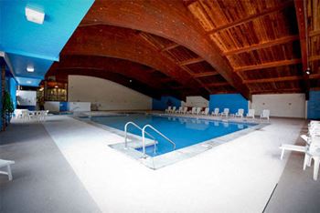 indoor swimming pool at apartment
