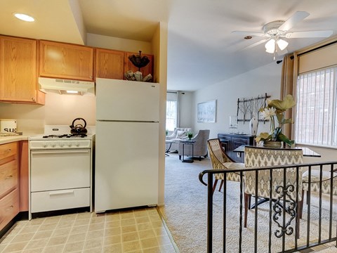 Open Floor plans at the villages at general grant apartments