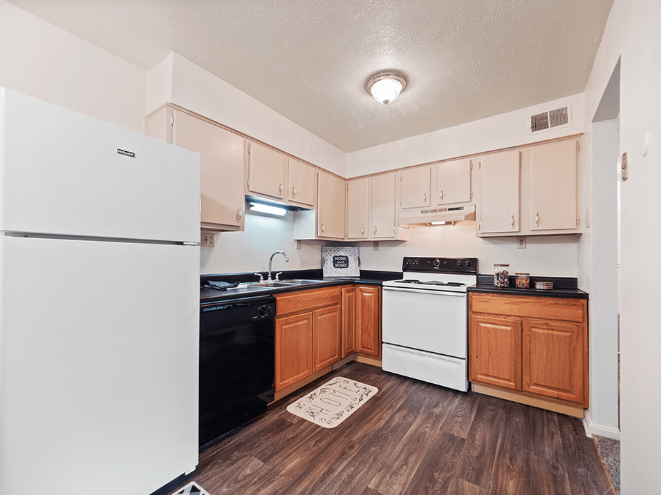 apartments with hardwood flooring