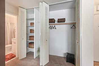 apartment with closet
