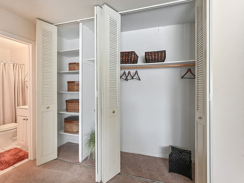 Apartment Bedroom with Connected Bathroom