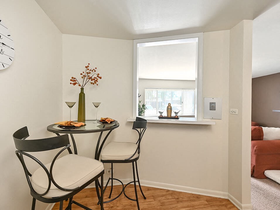apartment kitchen area