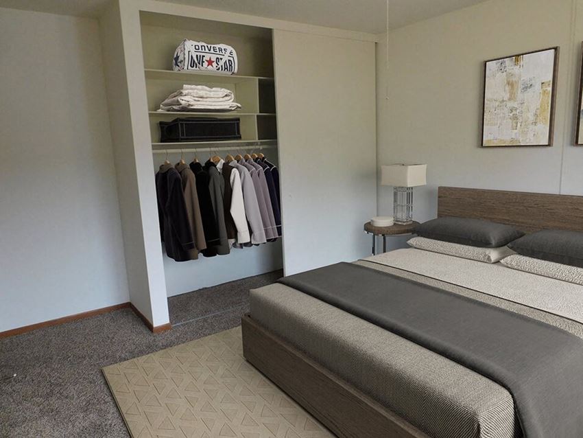 spacious bedrooms in Rochester, mn apartment