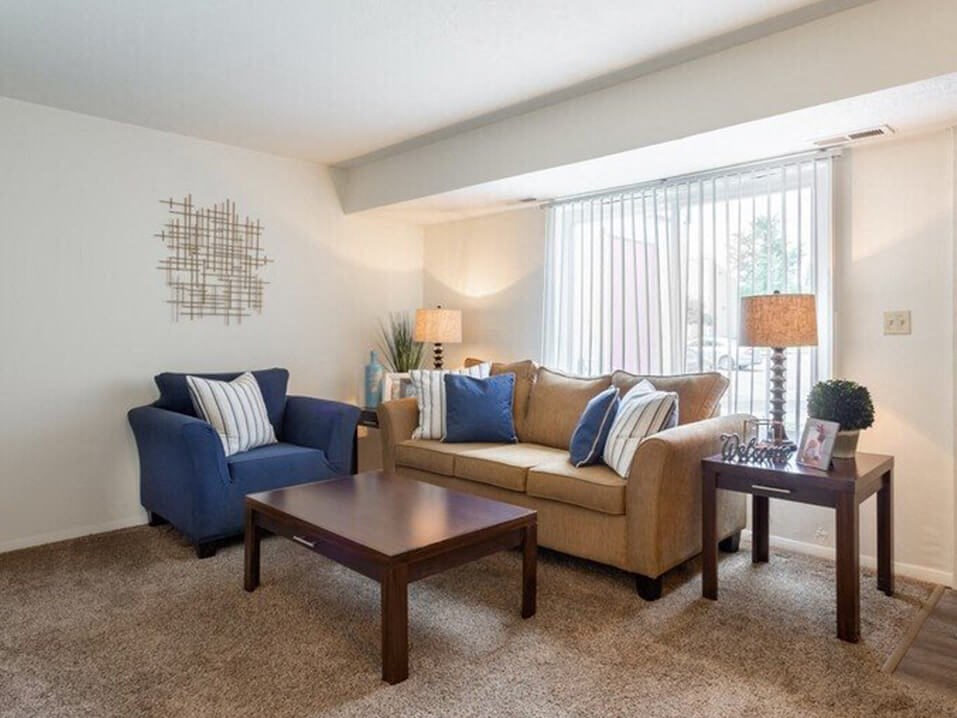 South Bend IN living room space