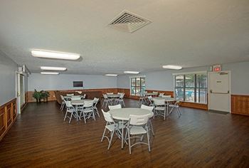 clubhouse area at indian woods apartments