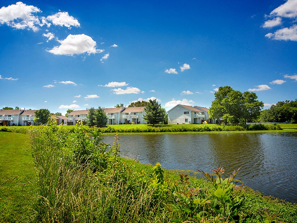 Beautiful scenery at indian woods apartments