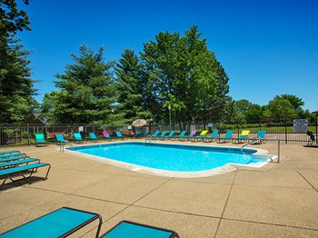 Pool and Sundeck Area at Indian Woods Apartments - Photo Gallery 8