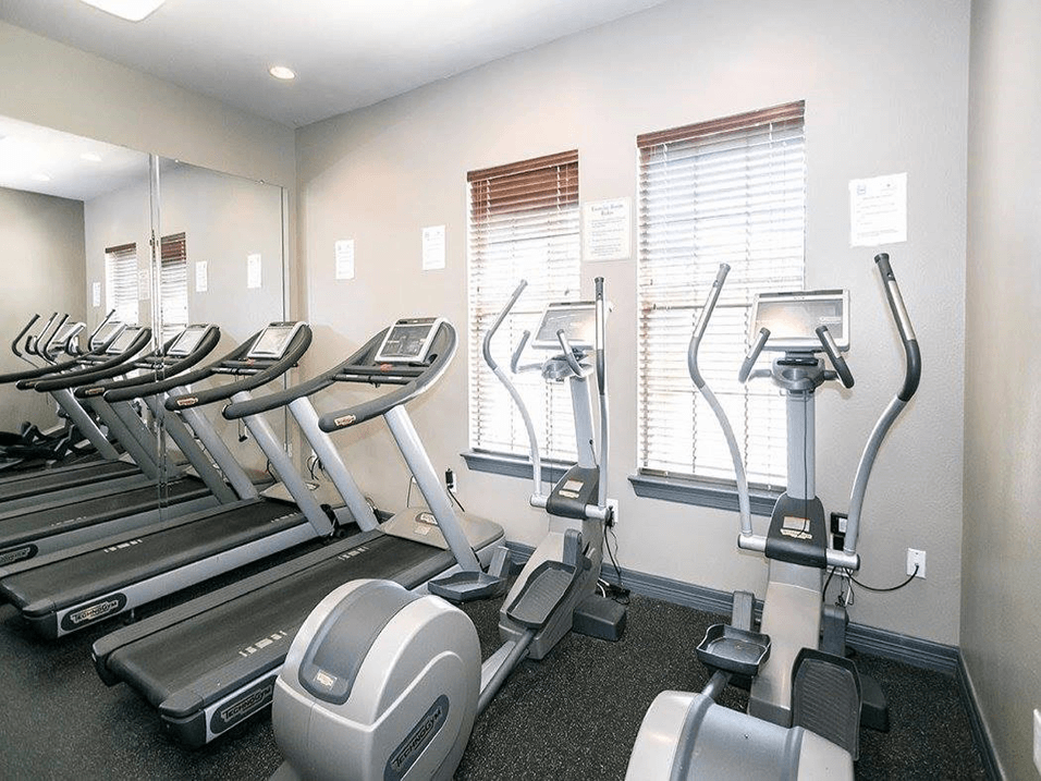 fitness center at Village at Juban Lakes