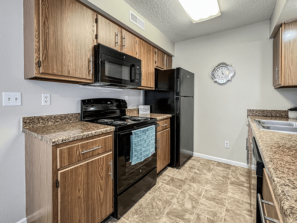 Apartment Kitchen with Dishwasher