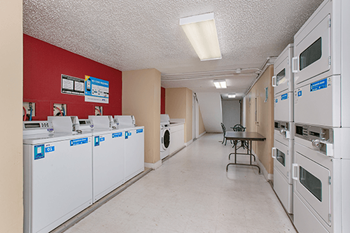 Westborough Arms apartment on-site laundry facility
