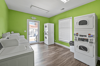 laundry facility amenity at apartment