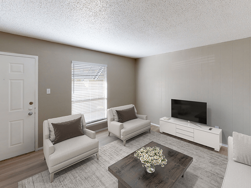 apartment living room with window - Photo Gallery