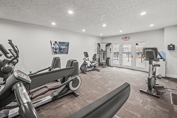apartment complex with fitness center