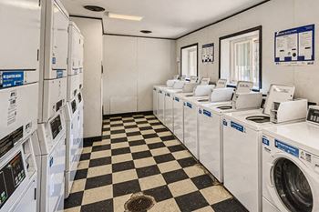 on-site laundry facility at mesa gardens