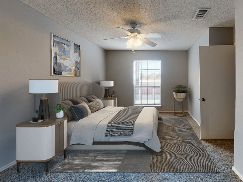 apartment bedroom at Mill Creek - Photo Gallery