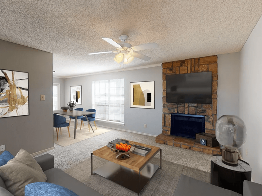 apartment with Fireplace - Photo Gallery 1