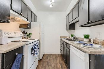 wood style flooring at meadow lark apartments